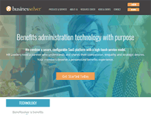 Tablet Screenshot of businessolver.com
